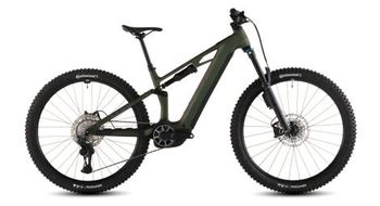 Cube stereo hybrid one44 hpc slx evo 800 suspension total electrica mtb shimano deore xt di2 12s 800 wh 29   stellar green 2026