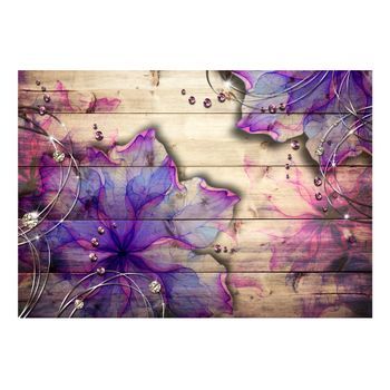 Papel Pintado 3d - Purple Memory (200x140 Cm)