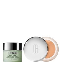clinique daily calmr soothing cream and foundation makeup balm bundle various shades - light