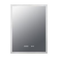 led-espejo iluminado brica blanco