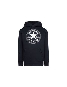 Sudadera Converse Fleece Chuck Taylor Patch Core PullOver Negro Niño
