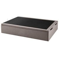 canape abatible tapizado tokio transpirable altura 34 cm - piedra - 90x190 cm