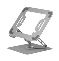 soporte de portatil mars gaming marsn hasta 17 giratorio plegable de acero negro