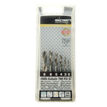 Estuche Brocas Alpen Cobalto Nirosta 6 Piezas - Neoferr..