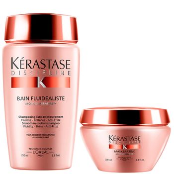 Kérastase Discipline Bain Fluidealiste (250ml) and Maskeratine (200ml)