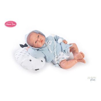Muñecas Antonio Juan - Recién Nacido Con Cojín Pececito (33225)