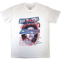 sex pistols camiseta manga larga god save the queen para mujer