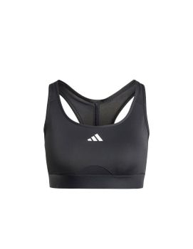 Sujetador Deportivo de Fitness adidas Powerreact Training Mujer Negro