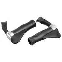 ergotec juego de punos mf2 mtb kraton 130 mm diametro 22 mm negro