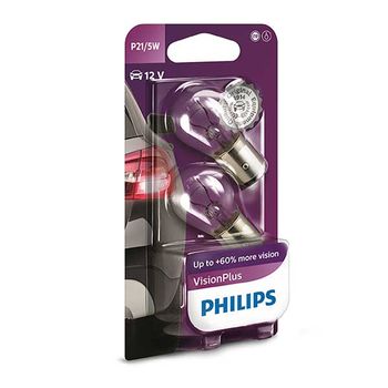 Vision Plus 50% 380 Bulb 12v 21w - Twin Pack