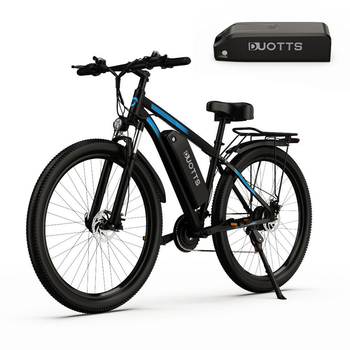 Bicicleta Eléctrica Duotts C29 De Doble Batería Para Desplazamientos Urbanos