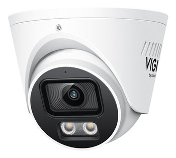 TP-LINK CAMARA VIGI 4MP COLORPRO TURRET NETWORK CAMERA SPEC: 4MP, 2.8MM FIXED LENS, 1/1.79