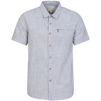 mountain warehouse camisa manga corta nut para hombre