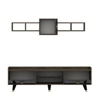mueble tv rosa marmol