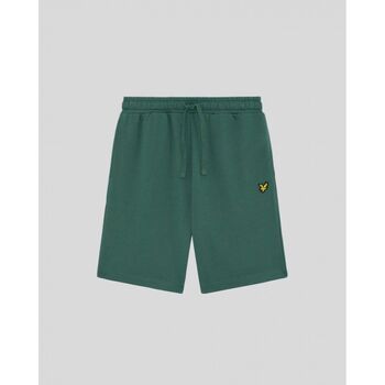 Lyle & Scott Short ML414VOGT PLAIN SWEATSHORT-W130 EVERGLADE para hombre