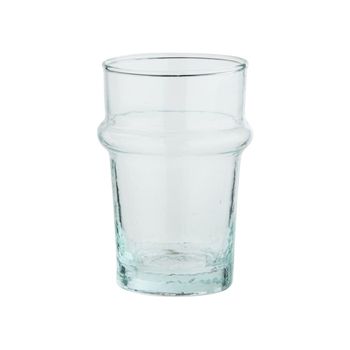 Vaso de agua en vidrio transparente