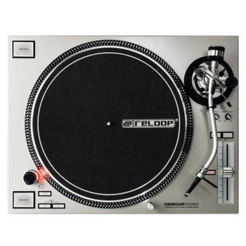 Reloop RP-7000 MK2 Plato DJ Tracción Directa Plata