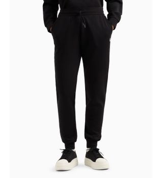 A|X Armani Exchange para mujer. XW000824AF10818UC001 Pantalón Jogger Icon negro (S), Casual, Algodón