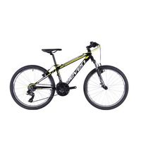 bicicleta eleven pro 26 vb negroblanco brillo l