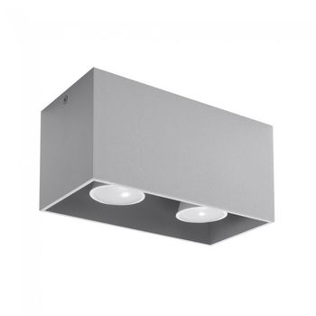 Plafón de techo quad (2 luces)