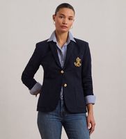 lauren ralph lauren para mujer 200797305005 blazer bullion jacquard marino l casual algodon