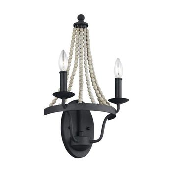 Aplique de pared nori (2 luces)