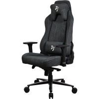 silla gaming arozzi vernazza xl softfabric gris oscuro reclinable 165