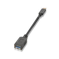 aisens cable usb 31 gen1 5gbps 3a tipo usb-cm-ah negro 15cm