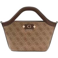 guess bolso de mano bolso tote lindsey mini logo latte para mujer