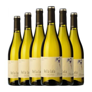 Viníric Vino Blanco Vella Lola Blanc Empordà 75 Cl 13% Vol. (pack De 6 Unidades)