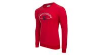 sudadera lebram  amp  sport vintage le vieux gaulois   hexagon cherry tomatoe   rojo