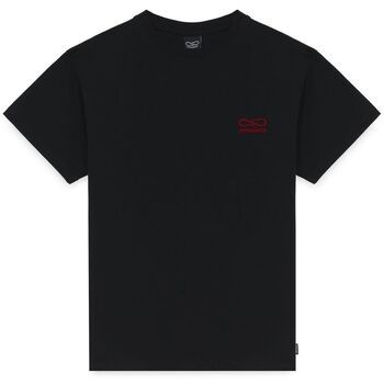 Propaganda Camiseta PRTS616-01 T-SHIRT-EMBROIDERY BLACK para hombre