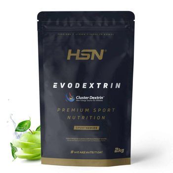 100% Cluster Dextrin Ciclodextrinas De Hsn | Sabor Manzana 2 Kg = 67 Tomas Por Envase | Dextrina Cíclica Altamente Ramificada | Carbohidratos Sin