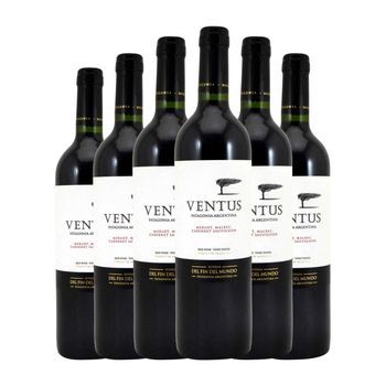 Fin Del Mundo Vino Tinto Ventus Mendoza 75 Cl 14% Vol. (pack De 6 Unidades)