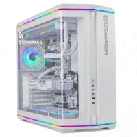 carcasa ordenador nox hummer anvil semitorre atx cristal templado curvo blanca argb
