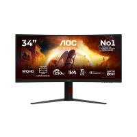 monitor aoc g4 gaming cu34g4zca 34 ultrawide qhd 240hz fast va curvo hdr400 ajuste altura
