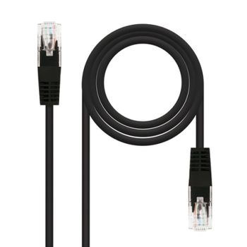 Nanocable Cable de Red UTP RJ45 CAT5E 2m Negro