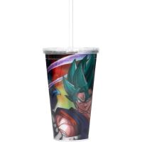 vaso lenticular dragon ball super future trunks 500 mls