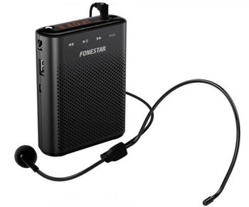 FONESTAR Altavoz Amplificador portátil (30W) USB/MICROSD/MP3 ALTA-VOZ-30. Especialmente indicado para Profesores y Grupos pequeños