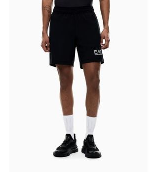 EA7 para hombre. 7M001720_AF21059 Short Tennis Pro negro (XXS), Casual, Deportivo, Poliamida