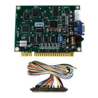 19 in 1 multicade pcb board classic game board with 28p cable vga output game board horizontal dura