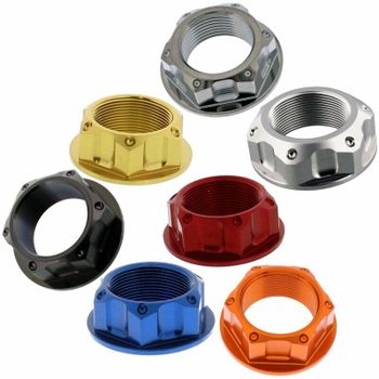 Tuerca de cabeza de dirección M24x1.5 alu JMP