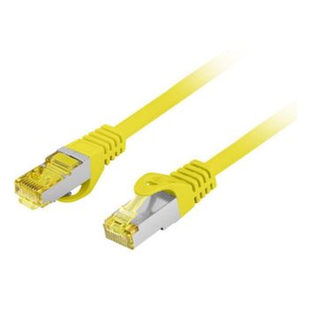 Cable de red Lanberg PCF6A-10CU Cat6a S/FTP 1 m Amarillo