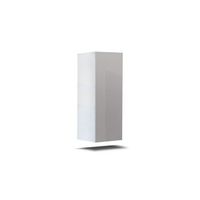 mueble de salon blanco coleccion cepto 37x91cm 1 puerta 1 estante