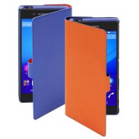 made for xperia funda folio camaleon azulnaranja para sony xperia z5