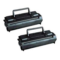 compatible multipack lexmark 4026 optra e printer toner cartridges 2 pack -69g8256
