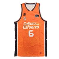 camiseta lopez arostegui valencia basket acb primera equipacion oficial fonteta- luanvi 202425