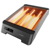 tostador cecotec horizontal quartz 1000w 3 resistencias control tactil acero inoxidable
