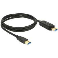 cable usb delock 15 m usb 30-a a usb 30-a negro