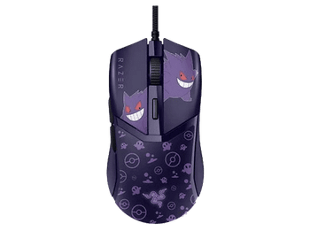 Ratón gaming - Razer Pokemon Cobra Gengar Edition, Con cable, 8500 dpi, Morado